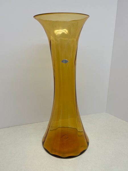 Blenko Glass #6928 Vase - Wheat
