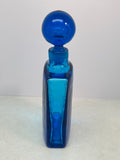 Blenko Glass #6523 Decanter - Turquoise